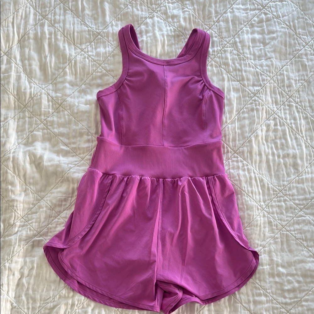 Zella Kids Purple Sleeveless Romper